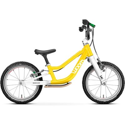 Woom GO 1 Plus - Balance bike - Schwarz, Weiß, Gelb - Kinderlaufrad Woom GO 1 Plus - Balance bike - Schwarz, Weiß, Gelb - Kinderlaufrad