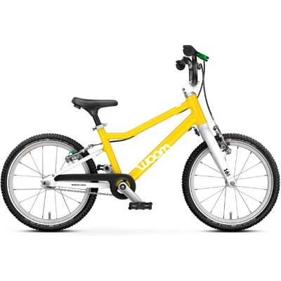 Woom Marke GO 3 16" Lebendige Gelb - Kinderrad Woom Marke GO 3 16" Lebendige Gelb - Kinderrad