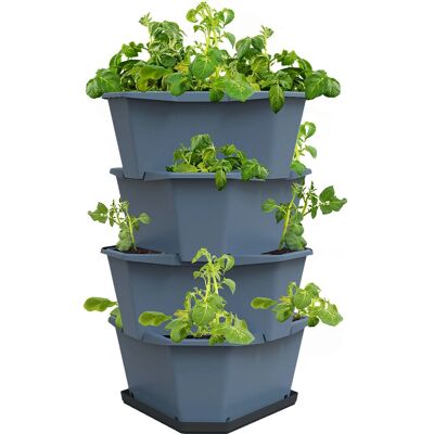 Gusta Garden Paul Kartoffel Starter - Vertikaler Pflanzbehälter für Innen/Außen Gusta Garden Paul Kartoffel Starter - Vertikaler Pflanzbehälter für Innen/Außen