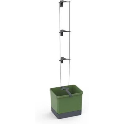 Gusta Garden CURT CUCUMBER - Eckiger Pflanzkübel - Innen/Außen Gusta Garden CURT CUCUMBER - Eckiger Pflanzkübel - Innen/Außen