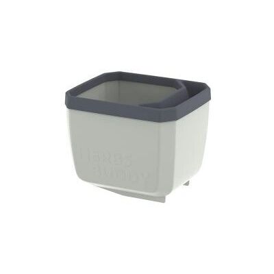 Gusta Garden - Herbs Buddy - Grau - 16.3 cm - Kräutertopf Gusta Garden - Herbs Buddy - Grau - 16.3 cm - Kräutertopf
