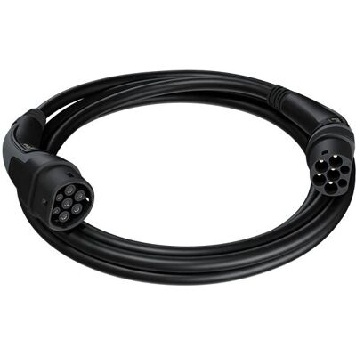 Cable de carga para vehículos eléctricos go-e CH-10-07-6 - Tipo 2, 2,5 m Cable de carga para vehículos eléctricos go-e CH-10-07-6 - Tipo 2, 2,5 m