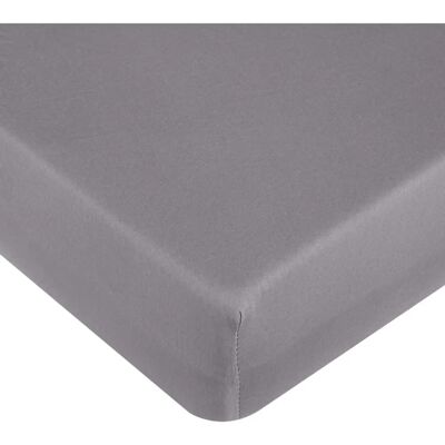 TRÄUMELAND - kuschelweiches Spannbetttuch Jersey - tmavě šedá - Fitted sheet TRÄUMELAND - kuschelweiches Spannbetttuch Jersey - tmavě šedá - Fitted sheet
