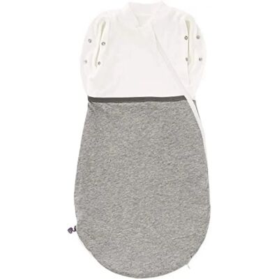 TRÄUMELAND Puck-Schlafsack Air - Blau meliert, 60cm, Babyschlafsack TRÄUMELAND Puck-Schlafsack Air - Blau meliert, 60cm, Babyschlafsack