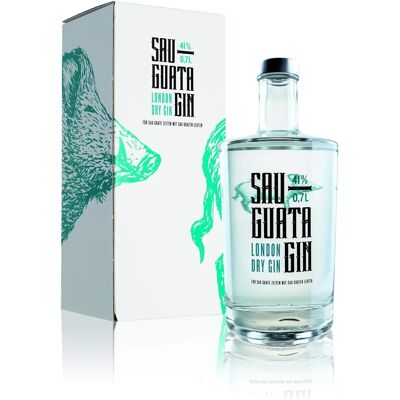 Sauguata Gin Sau-Guata Gin 41% Vol. 0,7l in Geschenkverpakking Sauguata Gin Sau-Guata Gin 41% Vol. 0,7l in Geschenkverpakking