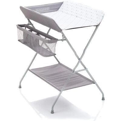 Table à langer mobile Fillikid avec poches - Circle - Gris - Publicité Table à langer mobile Fillikid avec poches - Circle - Gris - Publicité