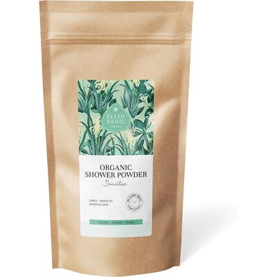 Organiczne uzupełnienie proszku pod prysznic - Wrażliwa skóra - Eliah Sahil Organiczne uzupełnienie proszku pod prysznic - Wrażliwa skóra - Eliah Sahil