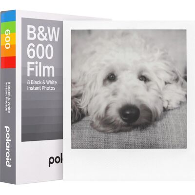 Polaroid 6003 Mustavalkoinen Pikafilmi Valkoisella Kehyksellä Polaroid 6003 Mustavalkoinen Pikafilmi Valkoisella Kehyksellä