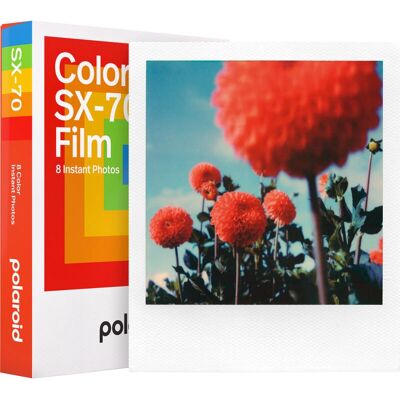 Polaroid SX-70 White Frame Instant Film - Instant Photo Film Polaroid SX-70 White Frame Instant Film - Instant Photo Film