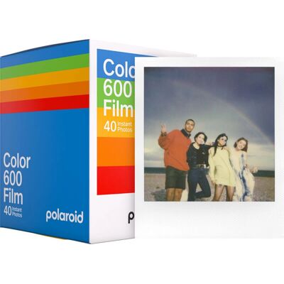 Película instantánea Polaroid 6013 Marco Blanco - 40 hojas Película instantánea Polaroid 6013 Marco Blanco - 40 hojas