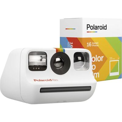 Polaroid 6036 Sofortbildkamera - Weiß Polaroid 6036 Sofortbildkamera - Weiß