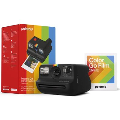 Polaroid Polaroid Go Generacja 2 Aparat Natychmiastowy - Czarny Polaroid Polaroid Go Generacja 2 Aparat Natychmiastowy - Czarny