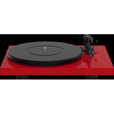 Pro-Ject Debut Carbon EVO Tocador - Ortofon 2M Red - Vermelho Brilhante - Tocador Pro-Ject Debut Carbon EVO Tocador - Ortofon 2M Red - Vermelho Brilhante - Tocador