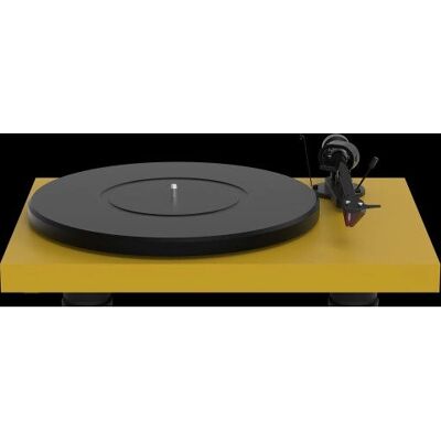 Pro-Ject Debut Carbon EVO Giradischi - Amarelo Satinado - Giradischi Pro-Ject Debut Carbon EVO Giradischi - Amarelo Satinado - Giradischi