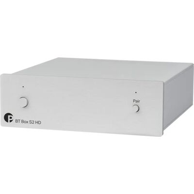 Pro-Ject BT Box S2 HD Bluetooth-vastaanotin - Hopea - Bluetooth 5.0, aptX HD, HD ääni Pro-Ject BT Box S2 HD Bluetooth-vastaanotin - Hopea - Bluetooth 5.0, aptX HD, HD ääni