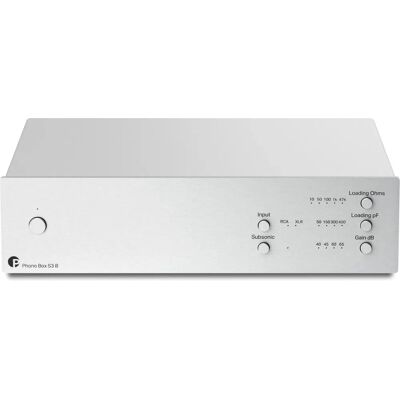 Pro-Ject Sølv Phono Box S3 B - Preamplifier vinyl Pro-Ject Sølv Phono Box S3 B - Preamplifier vinyl