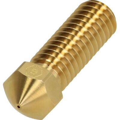 BROZZL Volcano Messing Nozzle - 0,8mm diameter för 3D-skrivare BROZZL Volcano Messing Nozzle - 0,8mm diameter för 3D-skrivare