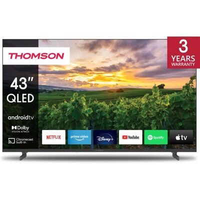 Thomson 43QA2S13 4K QLED Smart TV - Grey Thomson 43QA2S13 4K QLED Smart TV - Grey