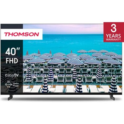 Thomson Easy TV 40 FHD - Televisão Full HD com DVB-T2/C/S2 - Preto Thomson Easy TV 40 FHD - Televisão Full HD com DVB-T2/C/S2 - Preto