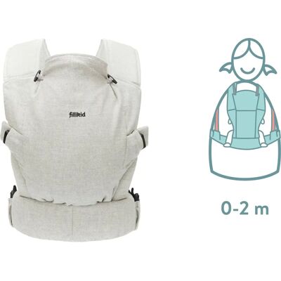 Fillikid Natürlicher Bæresel - Verstellbar, Ergonomisch, 3,5-20kg Fillikid Natürlicher Bæresel - Verstellbar, Ergonomisch, 3,5-20kg
