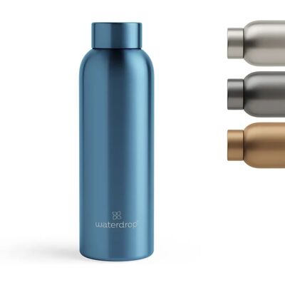 Waterdrop Thermo Steel - 600ml Modrá - Nerezová láhev Waterdrop Thermo Steel - 600ml Modrá - Nerezová láhev