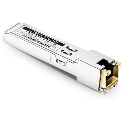 Lightwin - LWO-SFP-RJ45-M - Cuivre - SFP Transceiver - Publicité Lightwin - LWO-SFP-RJ45-M - Cuivre - SFP Transceiver - Publicité
