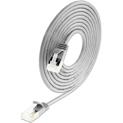 SLIM - SLIM-LS-K6A - Grau - 0.1 m - Patch cord SLIM - SLIM-LS-K6A - Grau - 0.1 m - Patch cord