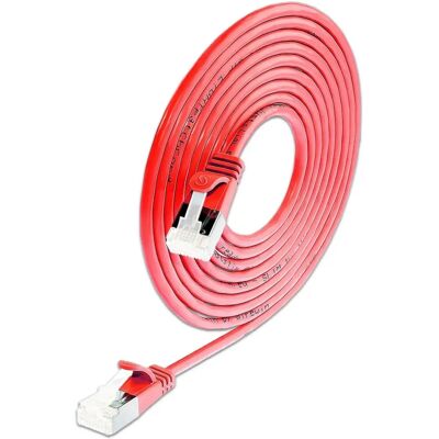 SLIM Patchcords - SLIM-LS-K6A - Rot - 2 m - Patchkabel SLIM Patchcords - SLIM-LS-K6A - Rot - 2 m - Patchkabel