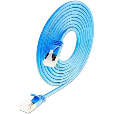 SLIM - LS-K6A - 0.25 m - Bleu - Câble réseau - Publicité SLIM - LS-K6A - 0.25 m - Bleu - Câble réseau - Publicité