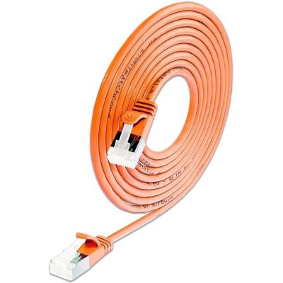 SLIM - PKW-LIGHT-STP-K6A - Orange - 1.5 m - câble réseau - Publicité SLIM - PKW-LIGHT-STP-K6A - Orange - 1.5 m - câble réseau - Publicité