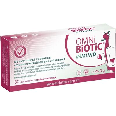 Omni BiOTiC iMmund Lutschtabletten - Unterstützung Mundflora Omni BiOTiC iMmund Lutschtabletten - Unterstützung Mundflora