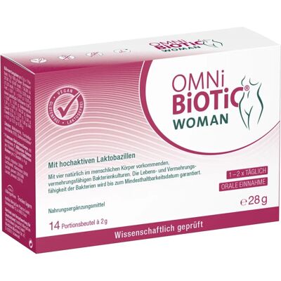 OMNI-BIOTIC Omni BiOTiC Woman Pulver - Vaginalflora-Unterstützung OMNI-BIOTIC Omni BiOTiC Woman Pulver - Vaginalflora-Unterstützung