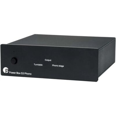 Pro-Ject Power Box S3 Phono - Svart Pro-Ject Power Box S3 Phono - Svart