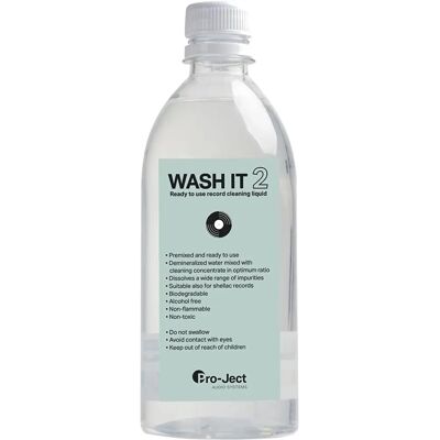 Pro-Ject VC-S Wash-IT 2 Record Cleaning Solution - 1000ml Pro-Ject VC-S Wash-IT 2 Record Cleaning Solution - 1000ml