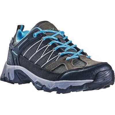 Black Crevice Damen Low-Cut Trekkingschuhe wasserdichte Outdoor-Chaussures - Noir/Gris/ Bleu Black Crevice Damen Low-Cut Trekkingschuhe wasserdichte Outdoor-Chaussures - Noir/Gris/ Bleu