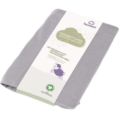 TRÄUMELAND Sábana ajustable de jersey orgánico - Ropa de cama TRÄUMELAND Sábana ajustable de jersey orgánico - Ropa de cama