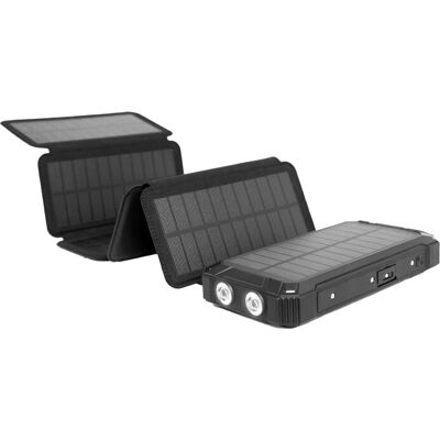 Felixx Premium Solar Powerbank 20000mAh kabellos - Powerbank Felixx Premium Solar Powerbank 20000mAh kabellos - Powerbank