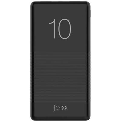 Felixx Pro-10 Powerbank - 10000mAh, Noir Felixx Pro-10 Powerbank - 10000mAh, Noir