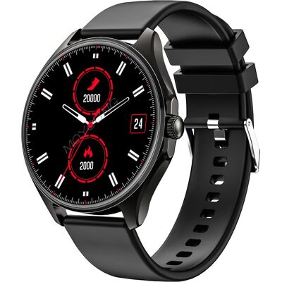 Beafon 402 Dunkel metallisch AMOLED Smartwatch - Smartwatch Beafon 402 Dunkel metallisch AMOLED Smartwatch - Smartwatch