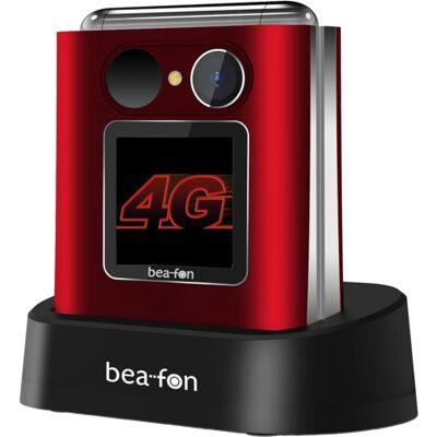 Beafon Fold 10 LTE - Teléfono con Doble Pantalla y Teclado Grande Beafon Fold 10 LTE - Teléfono con Doble Pantalla y Teclado Grande