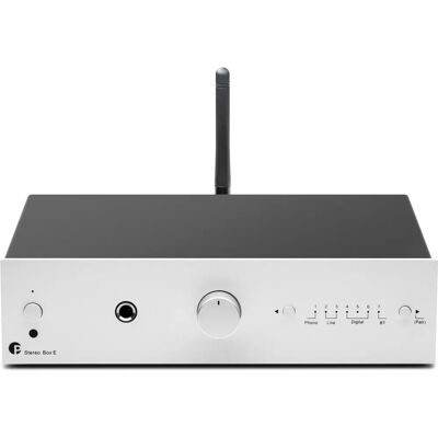 Pro-Ject Stereo Box E Silber - Integrierter Verstärker Pro-Ject Stereo Box E Silber - Integrierter Verstärker