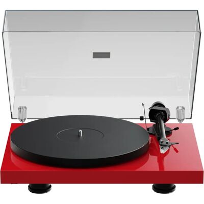 Pro-Ject Debut EVO 2 Platine Vinyle Rouge Brillant - Publicité Pro-Ject Debut EVO 2 Platine Vinyle Rouge Brillant - Publicité