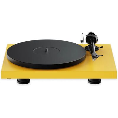 Pro-Ject Debut EVO 2 Belt-drive audio turntable - Satin Golden Yellow - Turntable Pro-Ject Debut EVO 2 Belt-drive audio turntable - Satin Golden Yellow - Turntable