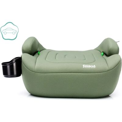 fillikid Flip Deluxe Kindersitz-Erhöhung - Isofix, grün fillikid Flip Deluxe Kindersitz-Erhöhung - Isofix, grün
