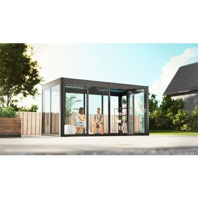 SunElements SunGarden Energy 4.2 Aluminium-Gewächshaus - UV-beständig & Winterfest SunElements SunGarden Energy 4.2 Aluminium-Gewächshaus - UV-beständig & Winterfest