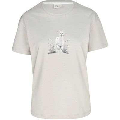 Chillaz Damen Klettershirt Alpaca Meadow - Bio Baumwolle - Outdoor T-Shirt Chillaz Damen Klettershirt Alpaca Meadow - Bio Baumwolle - Outdoor T-Shirt