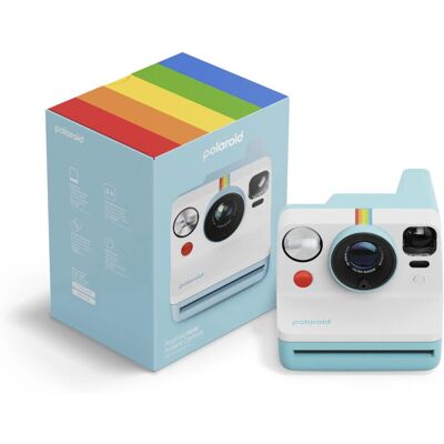 Polaroid Now Generation 3 - Instant Camera - Arctic Blue - Instant Camera Polaroid Now Generation 3 - Instant Camera - Arctic Blue - Instant Camera