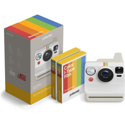 Polaroid - NOW Gen3 - Instant Camera - Camera + Color Film Bundle - Instant Camera Polaroid - NOW Gen3 - Instant Camera - Camera + Color Film Bundle - Instant Camera