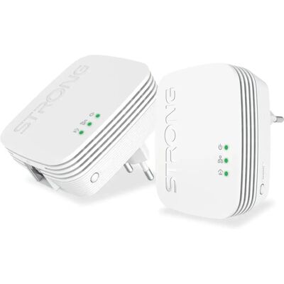 STRONG - PL600MDUO - 600 Mbps - Adaptadores Powerline STRONG - PL600MDUO - 600 Mbps - Adaptadores Powerline
