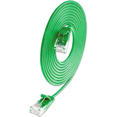 SLIM - SLIM-L-UU-K6A - Vert - 0.1 m - Patch cable - Publicité SLIM - SLIM-L-UU-K6A - Vert - 0.1 m - Patch cable - Publicité